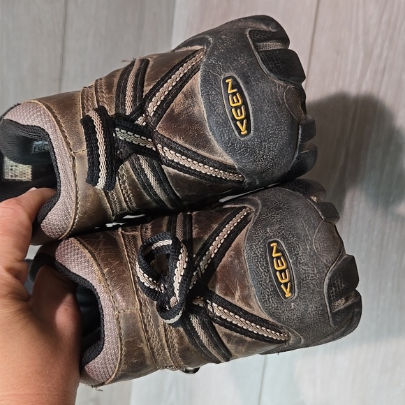 Keen Mens Dry High Top Leather Sneakers shoes sz 9 - Picture 7 of 13